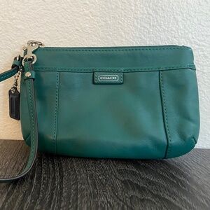 Vintage coach wristlet